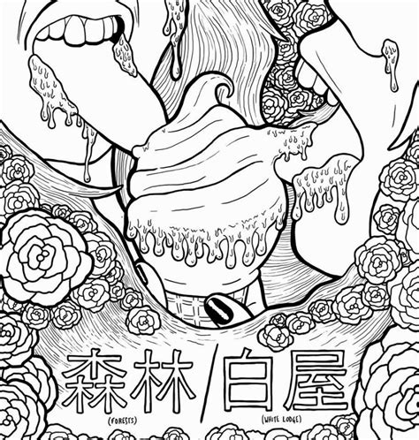 Aesthetic coloring pages sketch coloring page. Aesthetic Coloring Pages Grunge - Hello Kitty Coloring Pages Hd Png Download Transparent Png ...