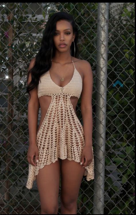 Swimwear: nude, sexy, style, sexy dress, girly, curly hair ...