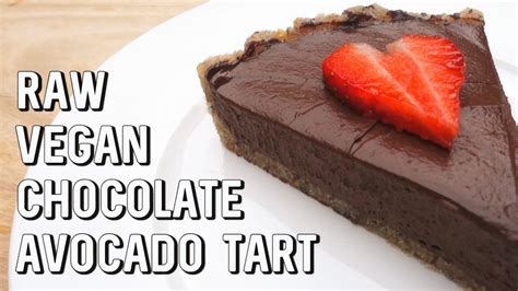 This avocado chocolate mousse is a combination of healthy and delicious ingredients that come together to create a dense, rich, and silky smooth i used raw cacao powder, but you could always use unsweetened cocoa powder instead. RAW VEGAN CHOCOLATE AVOCADO TART | Mothers Day Special ...