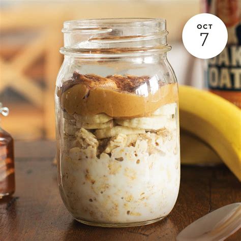 For those of you who haven't heard of overnight oats, they're. Peanut Butter Overnight Oats INGREDIENTS: 1 Cup... | Peanut butter overnight oats, Low calorie ...