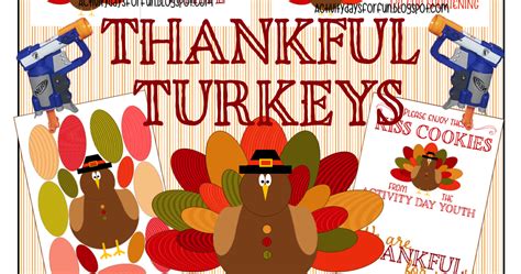 Thankful Turkeys Shooting at turkeys just seems oh-so ...