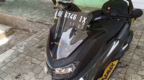 Nmax Modifikasi Simple Ala-Ala Racing Look - YouTube
