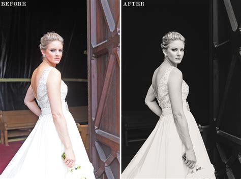 While we didn't find the fumes to be overpowering, we definitely recommend soaking. Retouching The Background | Bridal | Before And After ...