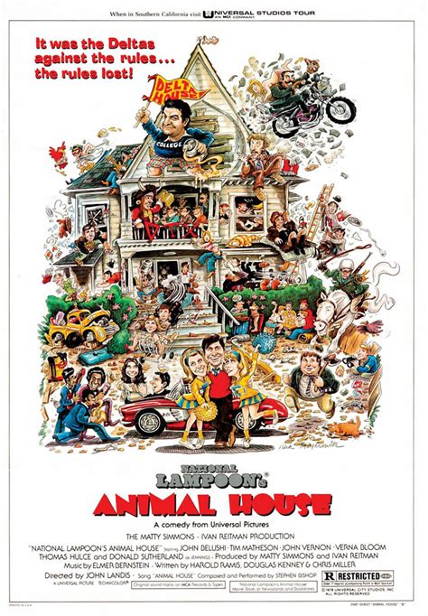 The movie, the second most popular movie in 1978, had been made for under $3 million. Animal House DVD Release Date