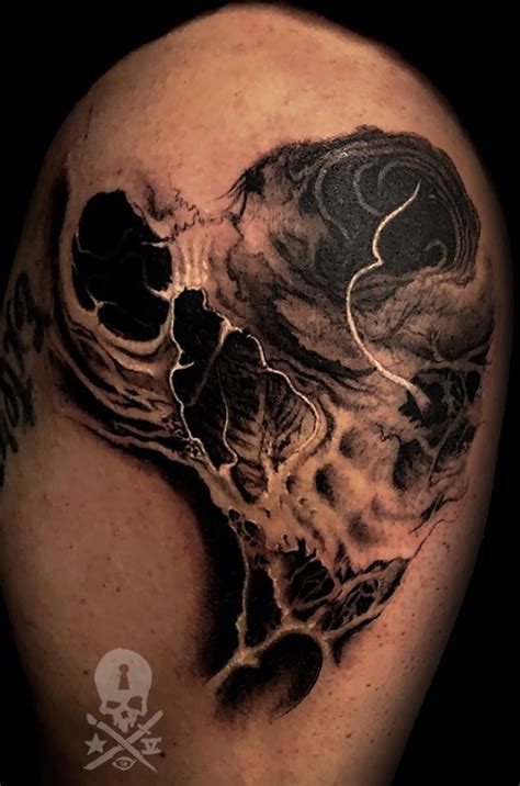 Cat skull for a next project of tattoo. Cat Tattoo : Tattoos : Yoni : Skull