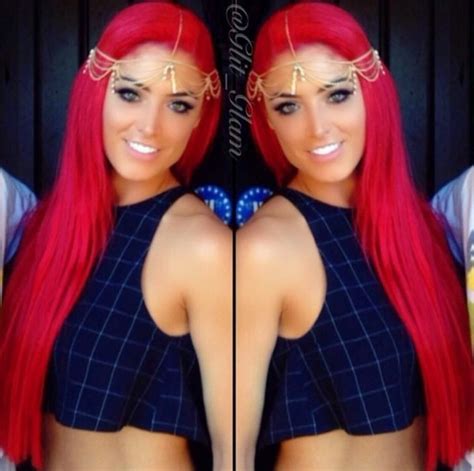 Today on instagram, she posted this photo of herself with her hair black again — her natural hair color. FormidableArtistry: All About WWE Divas Eva Marie's Hair ...