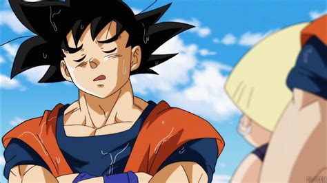 Goku invita a krilin y androide 18. Dragon Ball Super Episode 84 image 105