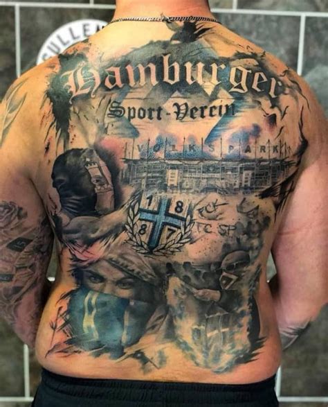 Kostenlose lieferung für viele artikel! Die 10 krassesten Fußball-Tattoos Deutschlands: Hamburger SV