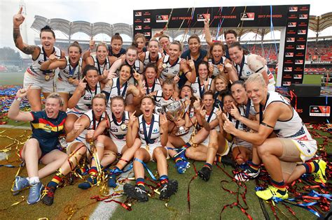 The adelaide crows are already looking like premiership favourites just two weeks into the inaugural afl women's season after their second. Crows claim first AFLW flag - AFC.com.au