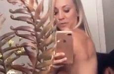 kaley cuoco gif topless thefappening selfie fappening march