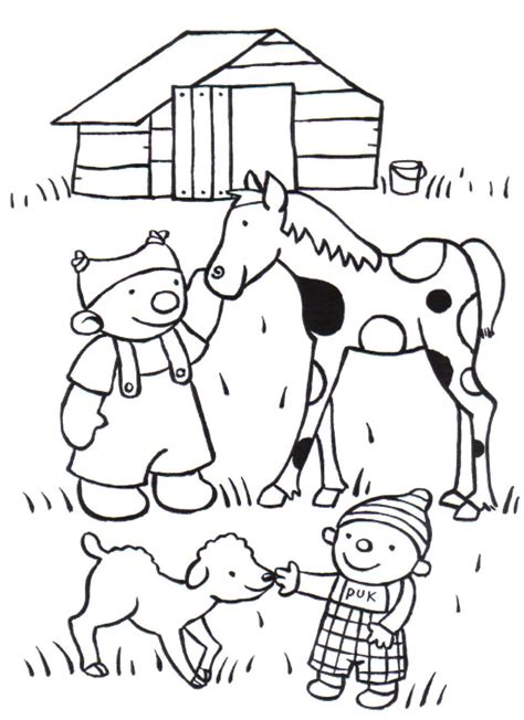 Boerderijdieren kleurplaat kleurplaten dieren 49 leukste dieren. Kleurplaat: Ik en Co | Kleurplaten, Kinderboerderij ...