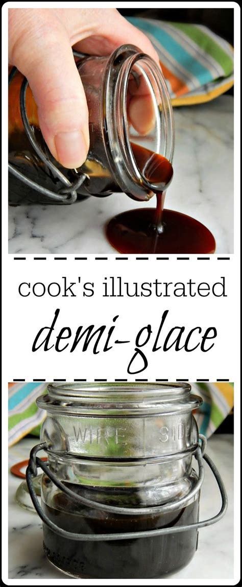 Bring to a boil over high heat. Cheater's Demi-Glace, Cook's Illustrated in 2020 | Cooks ...