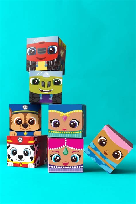 Paw patrol birthday party | nickelodeon parents. Nick Jr. Block Party Printable Craft | Nick jr birthday ...