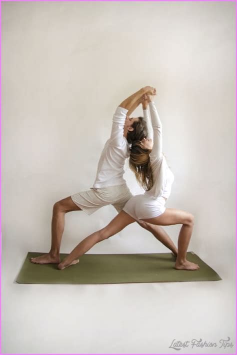 Try these yoga poses at home for a fun challenge. Partner Yoga Poses For Beginners - LatestFashionTips.com