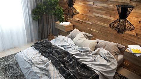 Coherence is important in any interior design. 11 Ways To Make A Statement With Wood Walls In The Bedroom