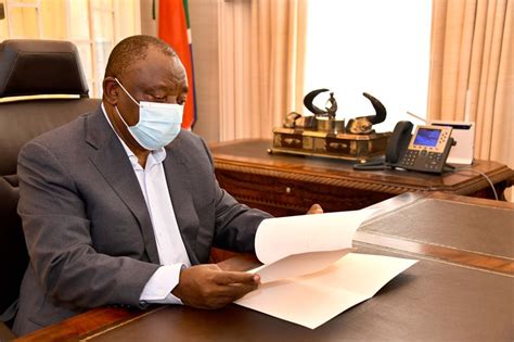 President cyril ramaphosa's programme for today is dedicated to the national state of disaster occasioned by the outbreak of the coronavirus. Ramaphosa says today reminds SA of a date 'most' would ...