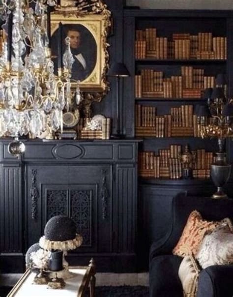 Find the best deals on gothic home décor. 21 Gorgeous Gothic Home Office And Library Décor Ideas ...