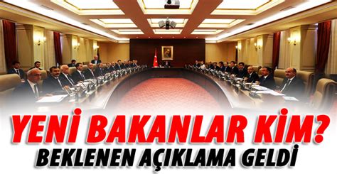 Yeni bakanlar haberleri ve son gelişmeleri anbean bu sayfa üzerinden takip edebilirsiniz. Yeni bakanlar kimler seçim hükümeti kuruldu