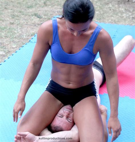 Hot enchantress strong blonde mixed wrestling scissorwmv. 108 best images about Head scissors + Kicks on Pinterest ...