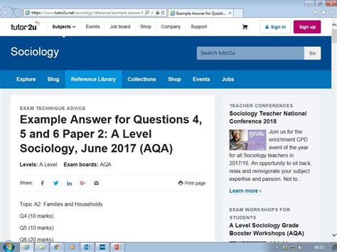 A practice aqa gcse english language paper 2 (section a) with a powerpoint a video which explains how to answer question 2 on paper 2 of the aqa gcse english language exam. Example Answer for Questions 4, 5 and 6 Paper 2: A Level ...