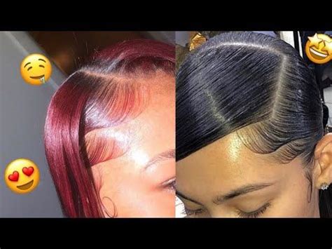 Slayed hairstyles and edges compilation. 🥰 SLAYED EDGES COMPILATION 2019 🥰 - YouTube | Cool ...