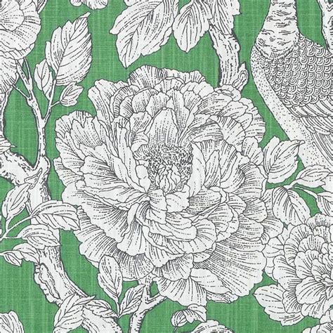 Find over 100+ of the best free flower pattern images. Emerald Green Floral Fabric Black White Floral Upholstery