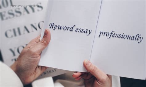 Reword the question means that you are to restate the question and make it into a statement as a part of the answer you provide. We Can Help Reword An Essay, Make It Look And Sound Better ...