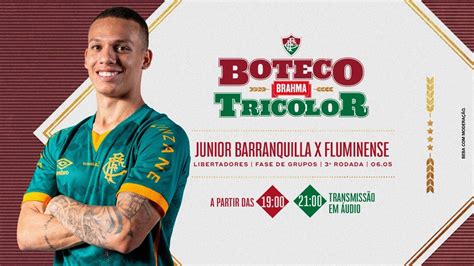Pero esta noticia no solo significa o implica a los equipos colombianos, haber programado el santa fe vs junior de copa libertadores 2021 en ecuador el martes 25 de mayo de 2021 implica que river plate recibirá a fluminense el mismo día y a la misma hora en buenos aires. Fluminense - Junior - Qrw8iiade1tp6m - Carmelo valencia ...