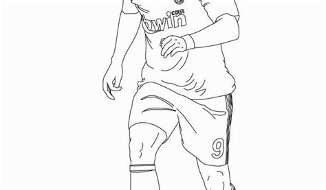 This boys soccer team colouring page has a banner at the back for you to add your own team's name or make one up. Soccer Player Messi Coloring Pages soccer Colouring Pages ...