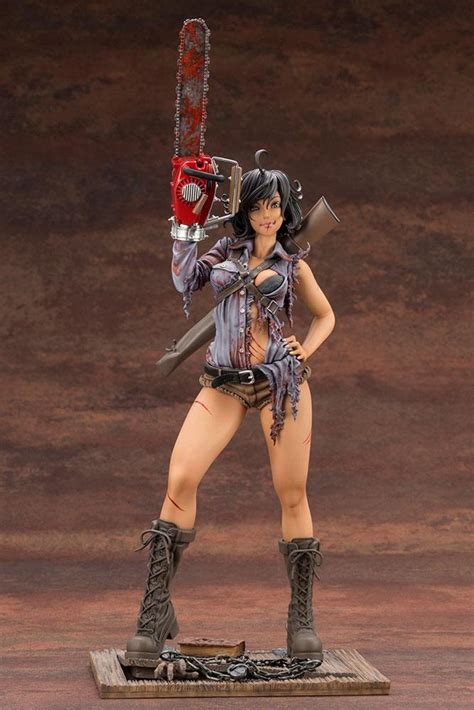 #ash vs evil dead #ash vs evil dead 2016 #bruce campbell #kelly maxwell #ash williams #ruby knowby #ray santiago. Evil Dead 2 Bishoujo PVC Statue 1/7 Ash Williams 27 cm ...