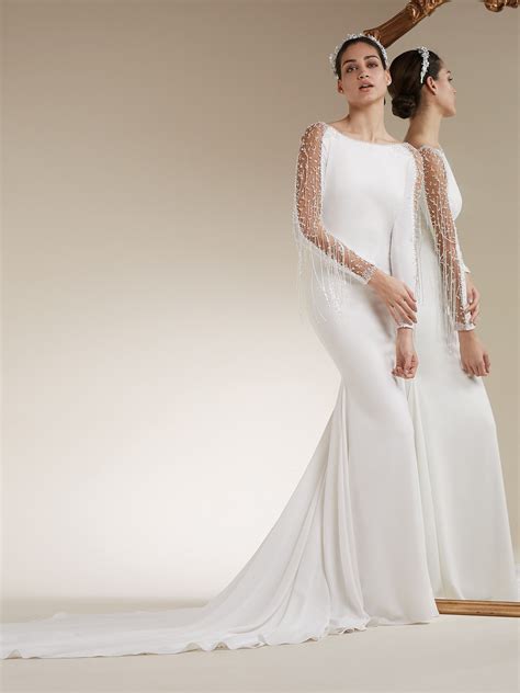 Hope you like this three weddind dresses as much as me maybe next wedding collection will be with some new meshes! KATELYN. Long sleeve mermaid wedding dress with bateau ...