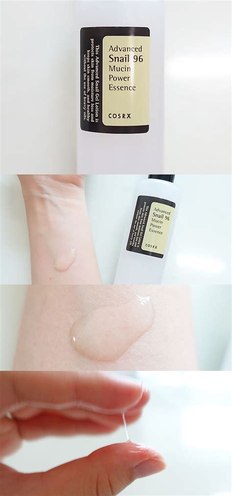 Snail mucin is the slime that snail produced that you see on the ground trailing behind them. SNAIL EXTRACT | COSRX ADVANCED SNAIL 96 MUCIN POWER ...