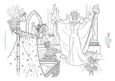 Maleficent 2 coloring pages and activity sheets. MALEFICENT Activity Sheets and Coloring Pages