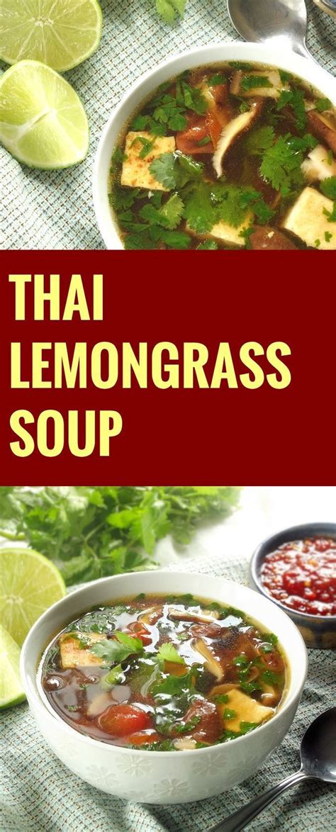 It uses leftover chicken (i used a store bought rotisserie) and it is inexpensive. Thai Lemongrass Soup | Lemongrass soup, Lemongrass recipes ...