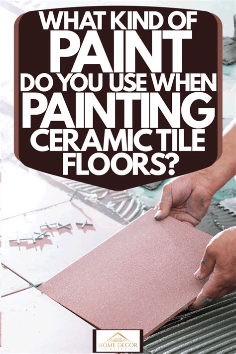 It can even be applied on tile. What Kind Of Paint Do You Use When Painting Ceramic Tile ...