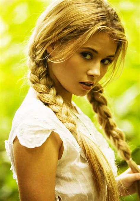A girl gets her bushy pussy fucked hard during a picnic. Sweet braid hair | Girl with pigtails, Beauty, Girl hairstyles