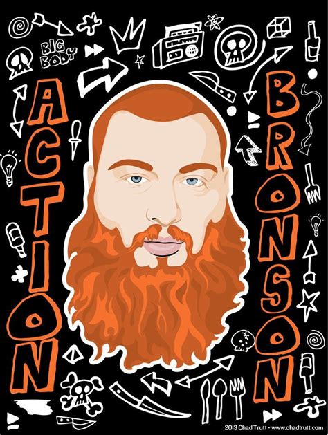 Action bronson's favorite cartoon character is foghorn leghorn. Action Bronson by Chad Trutt | Hip hop art