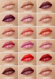 Lip Blushing Color Chart Warehouse Of Ideas
