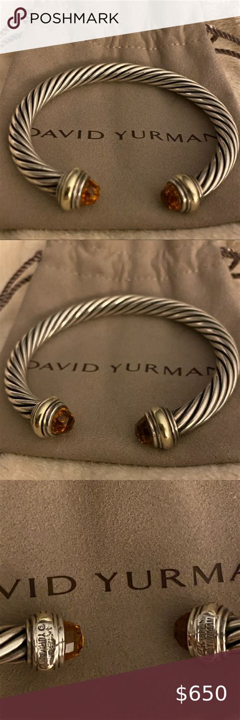 Get the best deals on david yurman 7mm cable bracelet and save up to 70% off at poshmark now! David Yurman 7mm Cable Classics Citrine Bracelet in 2020 ...