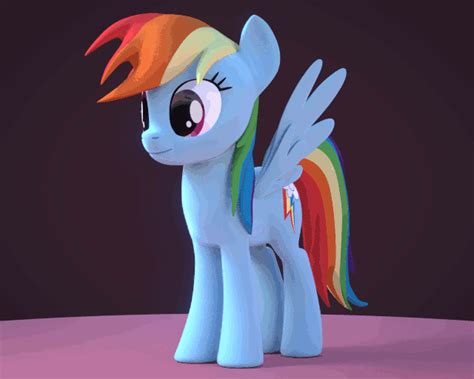 If you trace the pegasus on deviantart muro you can then use the base, but give me credit. 3d model,Rainbow dash | Rainbow dash, Pony, My little pony