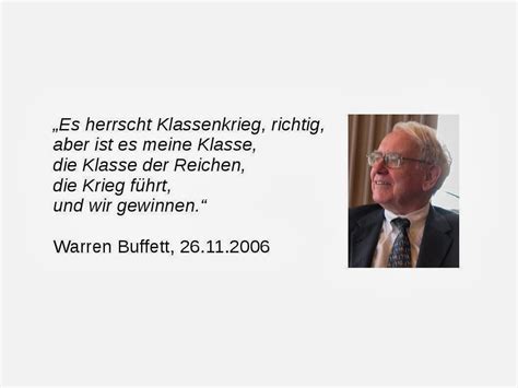 Warren buffett zitate (deutsch) finanzseiten. Gar Nix: Krieg - Reich gegen Arm - Warren Buffett