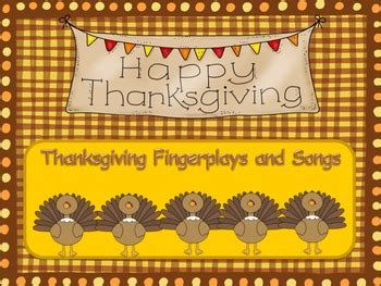 Check spelling or type a new query. Thanksgiving Songs and Fingerplays for Young Children by ...