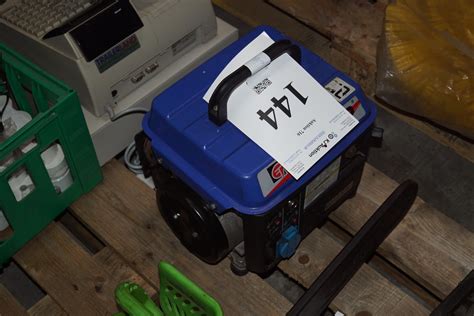 Benzin generator mærke eletop - KJ Auktion - Maskinauktioner