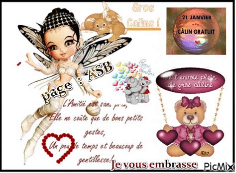 Listen to 21 janvier, c'est la journée du calin by les experts france bleu sud lo for free. Journée du calin - PicMix