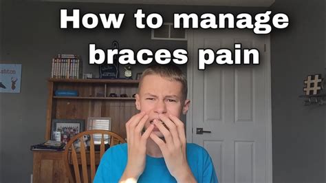 How to stop braces pain fast. How to manage braces pain - YouTube