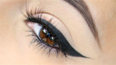 How to put eyeliner on almond eyes. Get The Perfect Winged Eyeliner | Threads