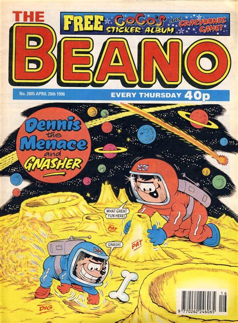 It's 112 pages and measures 4.5 x 3.25. 1996 April 20th BEANO vintage comic Good Gift Christmas ...