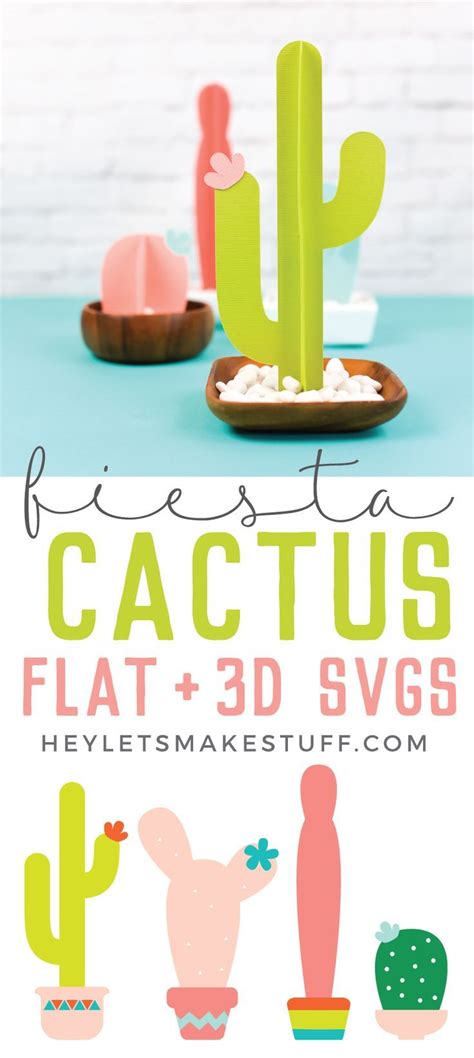 Ideal for invites, party decorations, cards, banners, printing for scrapbooking, accessories, birthdays, textile, design and much more! Fiesta Cactus SVG Files with the Cricut | Fiesta party ...