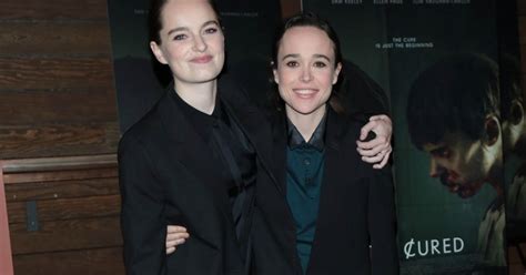 The actress shared the news on instagram with a series of photographs, including one with their hands portner, who is a dancer, also shared the pictures, along with another photo of her kissing page's hand while they are hugging. Emma Portner et sa femme Ellen Page - Première du film The ...