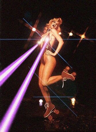 Looking great at the roller disco. Lazertits. | Disco fashion, Roller disco, Disco 70s